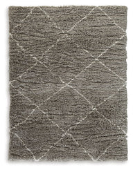 Wrenlow - Area Rug Dark Gray 8' x 10' by Signature Design by Ashley® | Bel Furniture