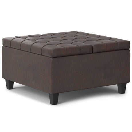 Harrison - Upholstered Coffee Table Storage Ottoman - view 12