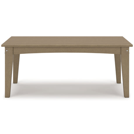 Hyland Wave - Rectangular Cocktail Table by Signature Design by Ashley® | Bel Furniture