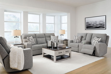 Biscoe - Reclining Living Room Set - view 2