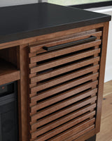 Kallari - TV Stand With Fireplace Option