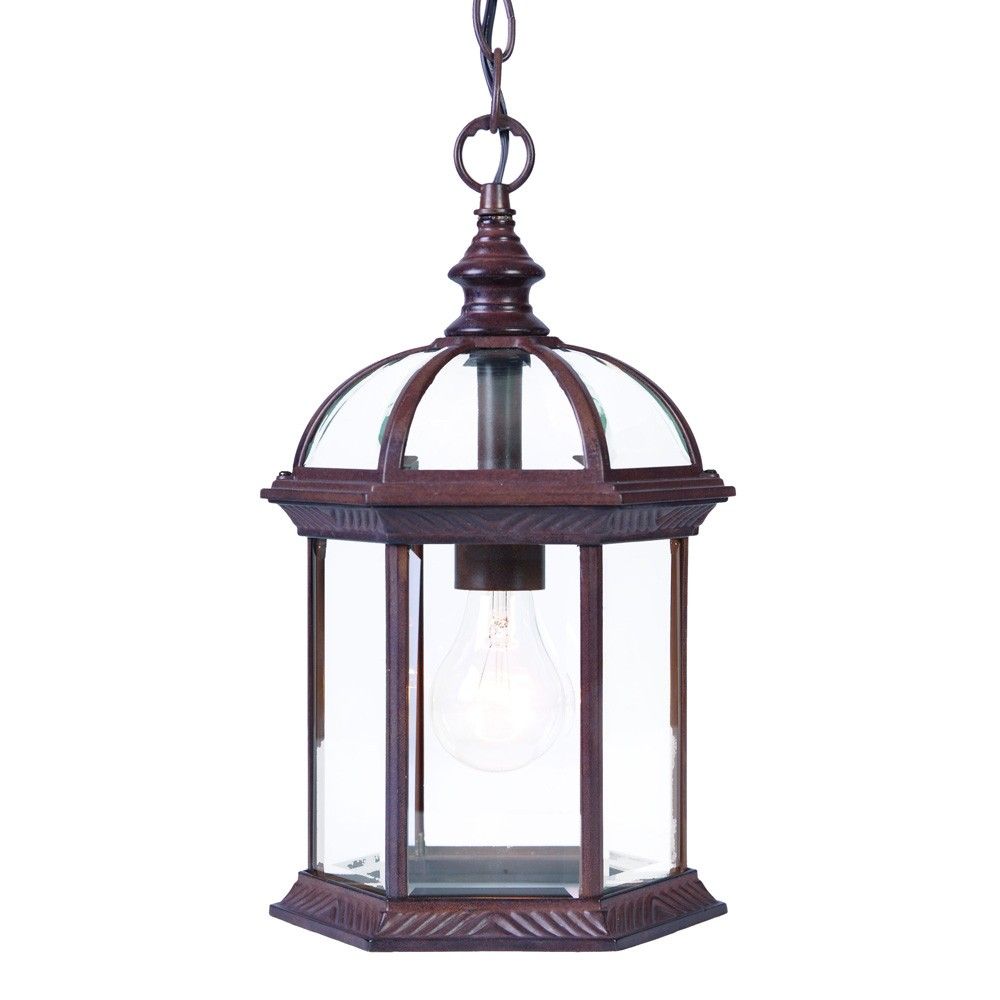 Cage Hanging Light - Dark Brown