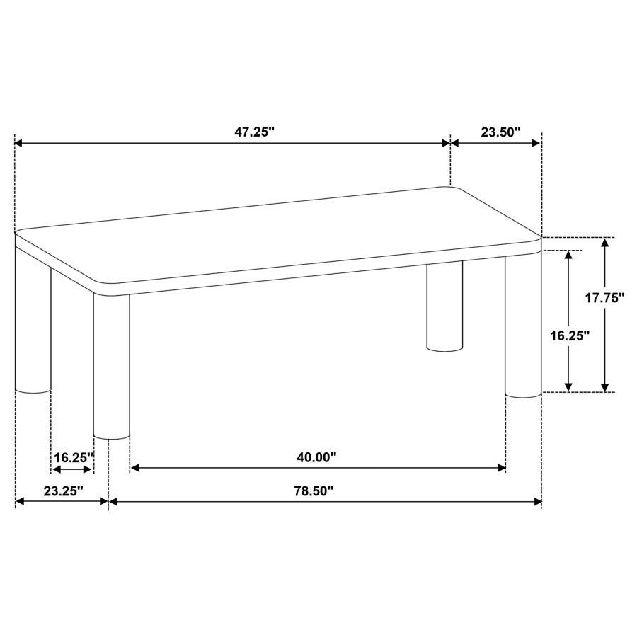 Castlewood - Cocktail Coffee Table Set