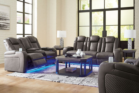 Fyne-dyme - Reclining Living Room Set - view 3