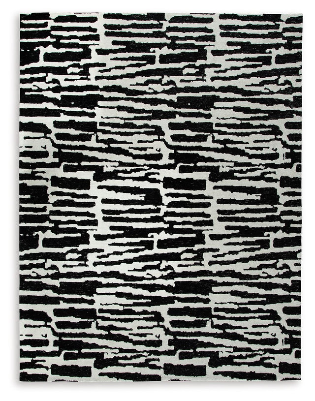 Bramshaw - Area Rug Black 8' x 10' by Signature Design by Ashley® | Bel Furniture
