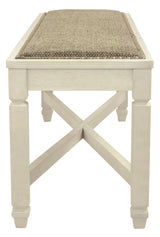 Bolanburg - Beige - Large UPH Dining Room Bench by Signature Design by Ashley® | Bel Furniture