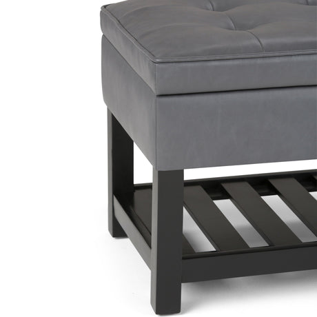 Cosmopolitan - Storage Ottoman Bench With Open Bottom - view 34