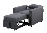 Zoey - Convertible Sleeper Chair With Side Pocket