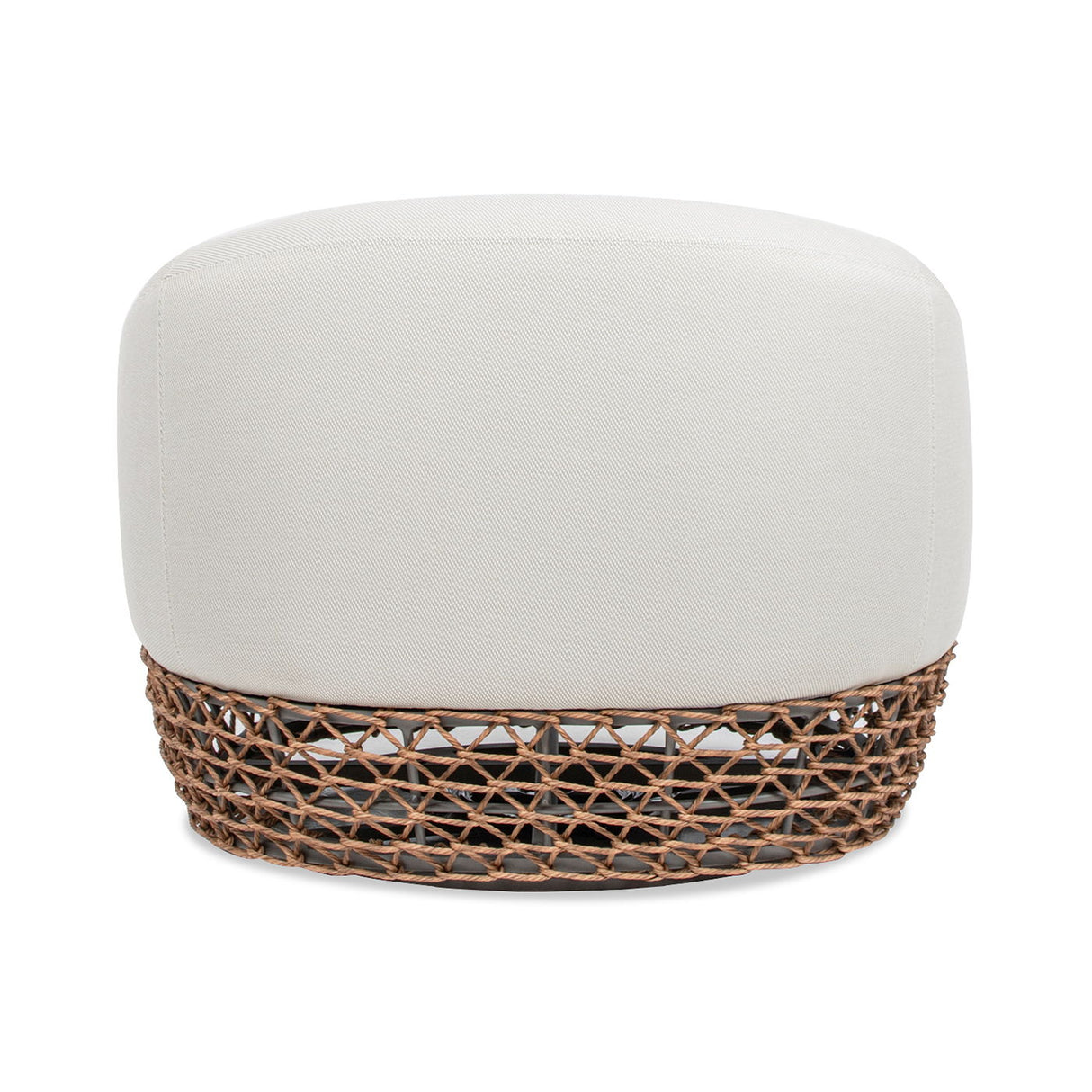 Willow - Upholstered Patio Deep Seating Armchair, Wicker Frame