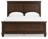 Danabrin - Queen Panel Bed - Brown