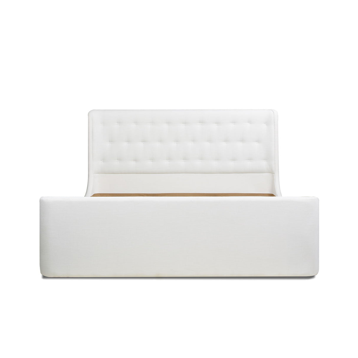 Brooks - Contemporary Tufted Shelter Platform Bed by Jennifer Taylor Home | Bel Furniture