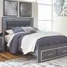 Lodanna - Storage Bed Gray by Signature Design by Ashley® | Bel Furniture