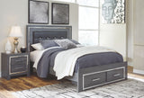 Lodanna - Storage Bed Gray by Signature Design by Ashley® | Bel Furniture