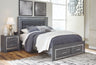 Lodanna - Storage Bed Gray by Signature Design by Ashley® | Bel Furniture