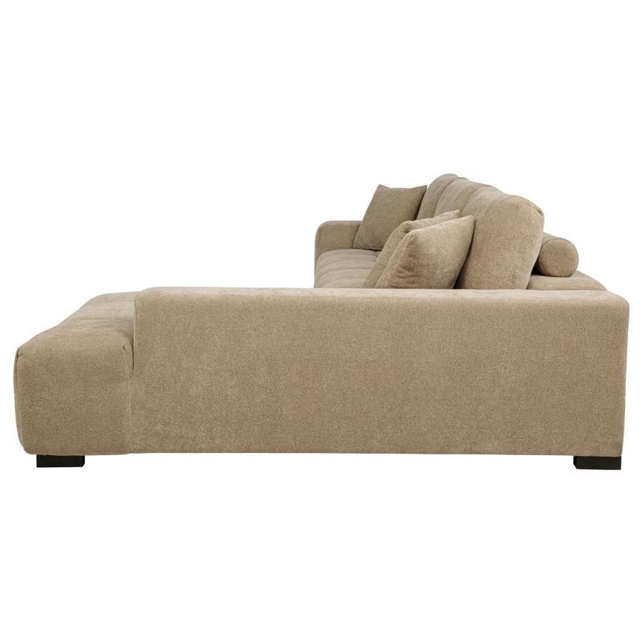 Octavia - Upholstered Sectional Chaise Sofa by Coaster Fine Furniture | Bel Furniture