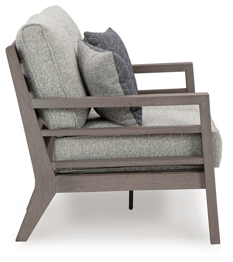 Hillside Barn - Gray / Brown - Loveseat W/Cushion by Signature Design by Ashley® | Bel Furniture
