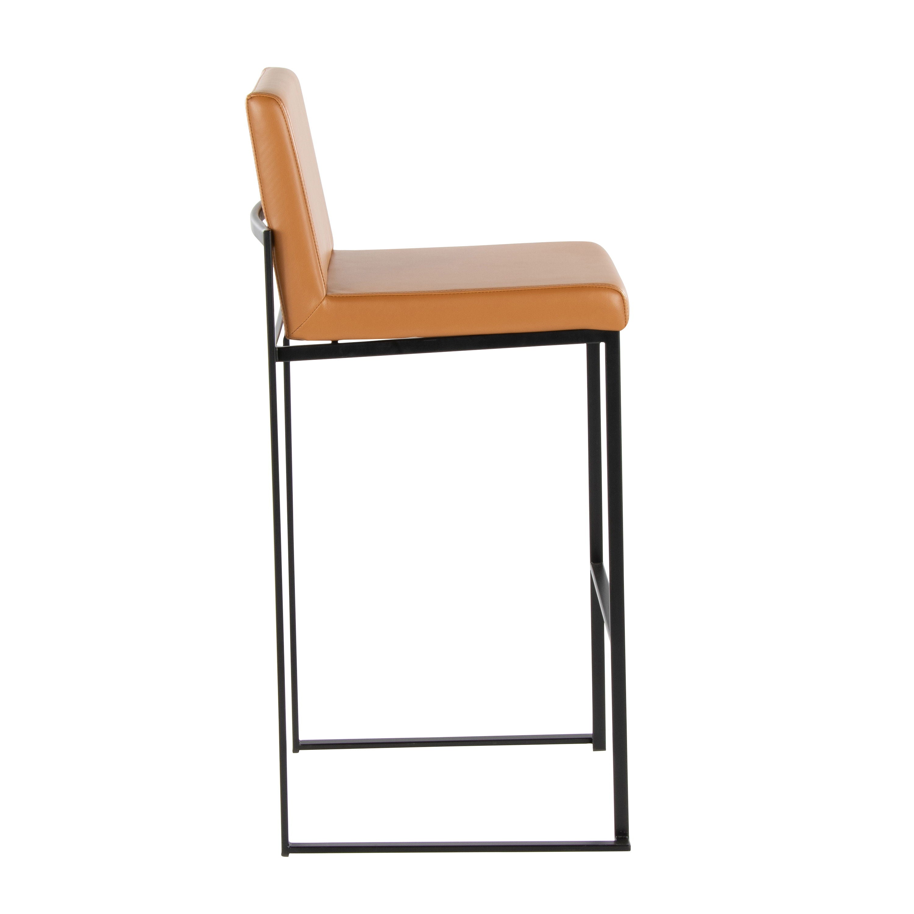 Fuji - Contemporary High Back Barstool Elegant Design