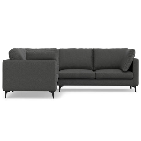 Ava - Mid Century Corner Sectional Sofa Handcrafted - view 2