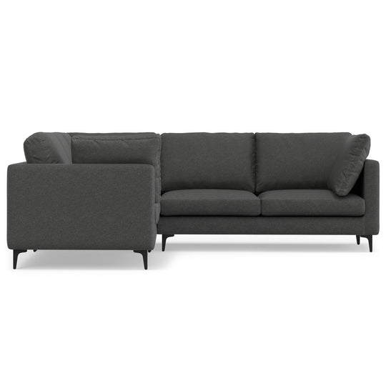 Ava - Mid Century Corner Sectional Sofa Handcrafted