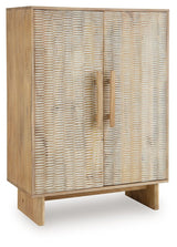 Dallinbury - Accent Cabinet - Natural / White Wash