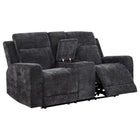 Kennett - Chenille Upholstered Power Reclining Loveseat