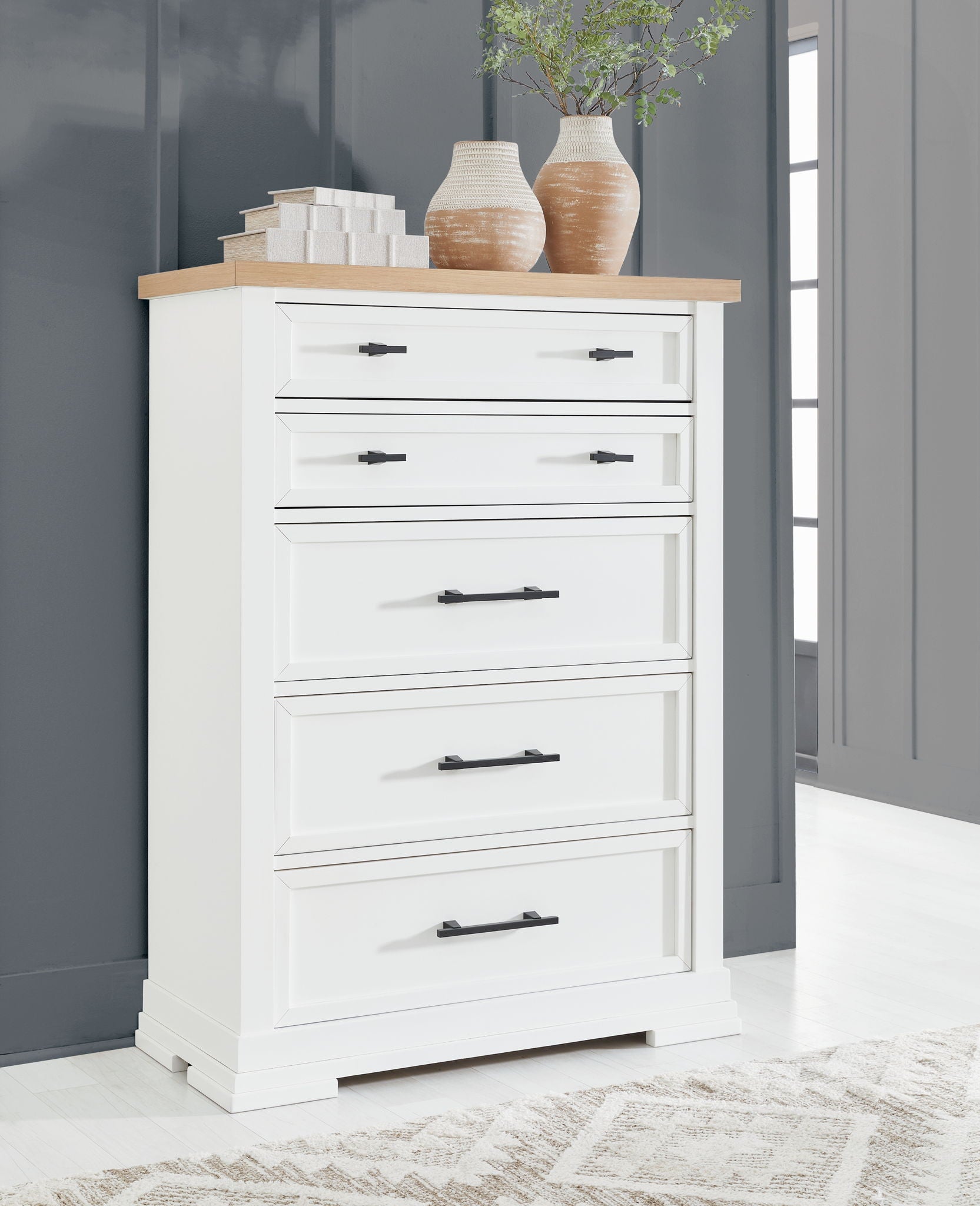 Ashbryn - Panel Storage Bedroom Set - 6 Piece Bedroom Sets by Benchcra