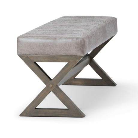 Salinger - Large Upholstered Ottoman Bench - view 7