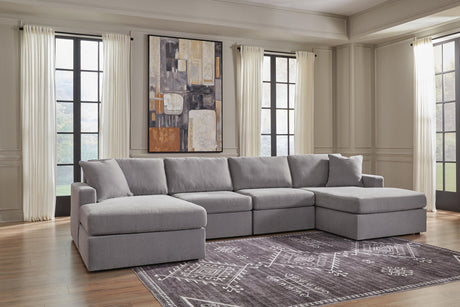 Modmax - Sectional - Granite - view 86