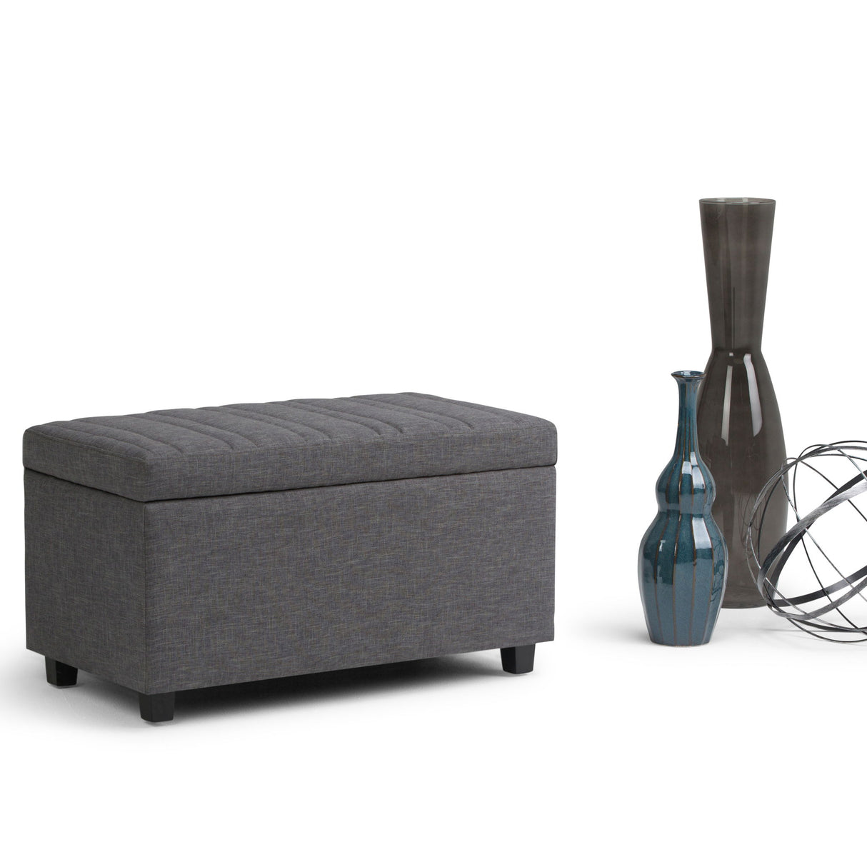 Darcy - Upholstered Storage Ottoman Bench