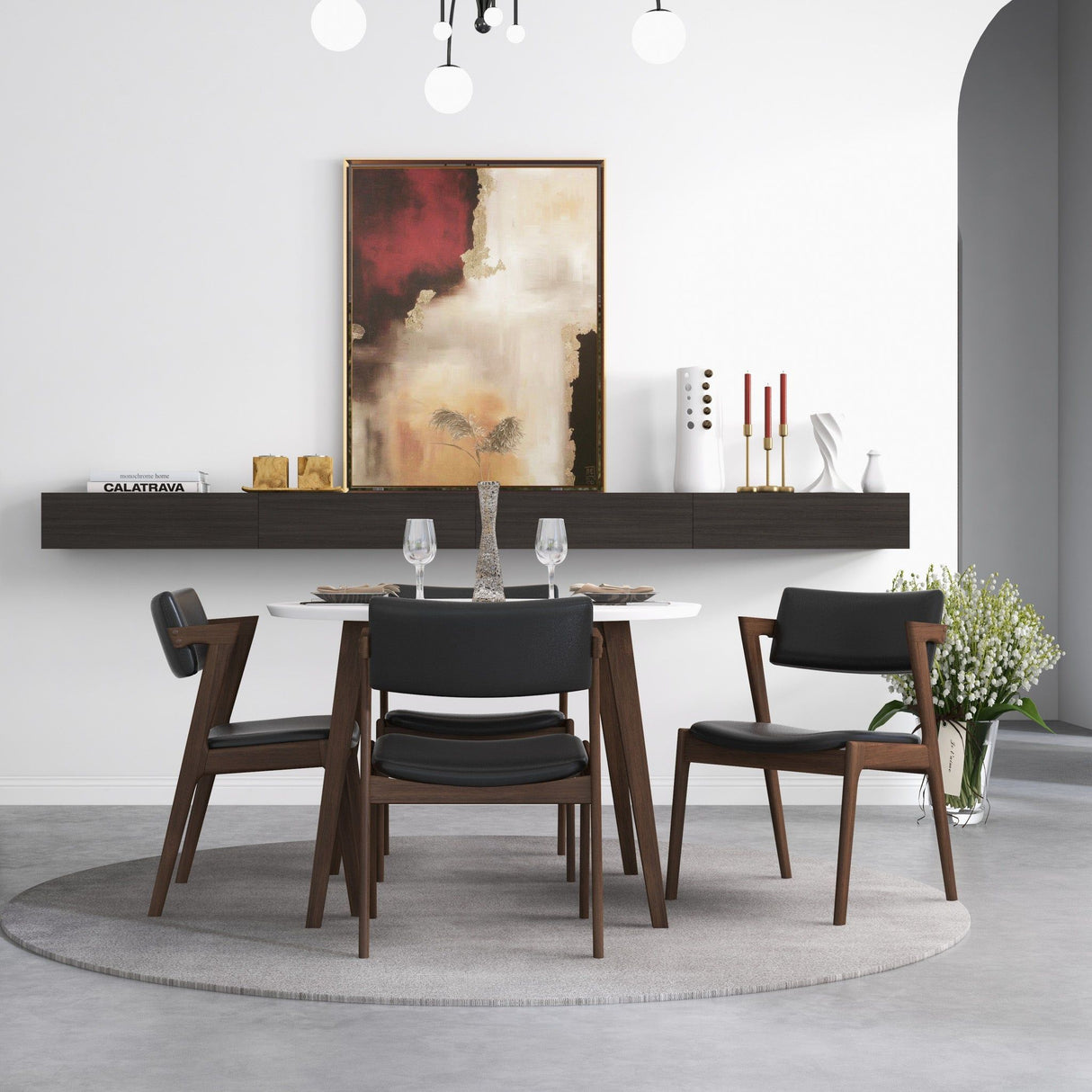 Edwin - Mid-Century Modern Dining Chair (Set of 2)