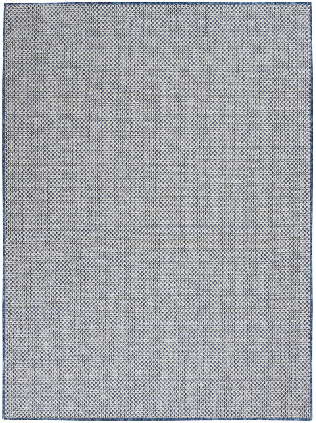 6' X 9' Geometric Power Loom Area Rug - Blue