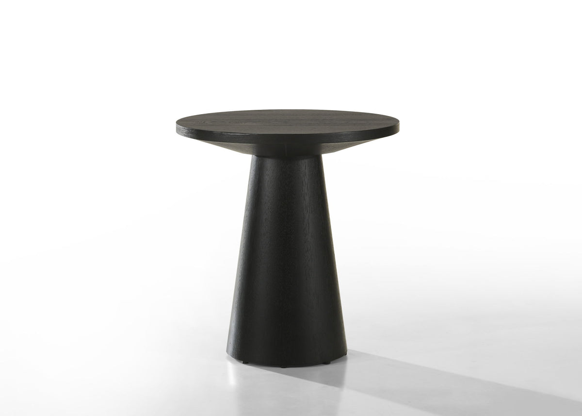 Jasper - Round Table Black Console Tables by Lilola Home | Bel Furniture