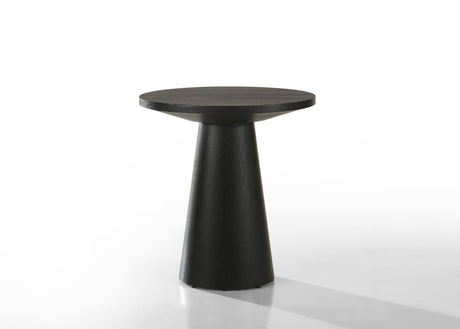 Jasper - Round Table Black Console Tables by Lilola Home | Bel Furniture