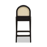 Panama - Curved Back Cane Counter Stool (Set of 2) by Jennifer Taylor Home | Bel Furniture