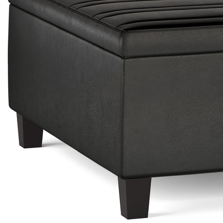 Ellis - Coffee Table Storage Ottoman Contemporary Design - view 19