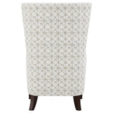 Pippin - Upholstered High Wingback Accent Chair - Latte by Coaster Fine Furniture | Bel Furniture
