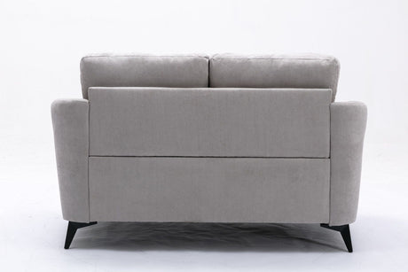 Callie - Woven Fabric Living Room Set by Lilola Home | Bel Furniture