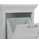 Avington - Laundry Hamper - Pure White by Simpli-Home | Bel Furniture