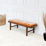 Maddox - Bench - Rustic / Tan by Ashcroft Furniture | Bel Furniture