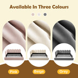 Upholstered Daybed With Metal Slatted Base