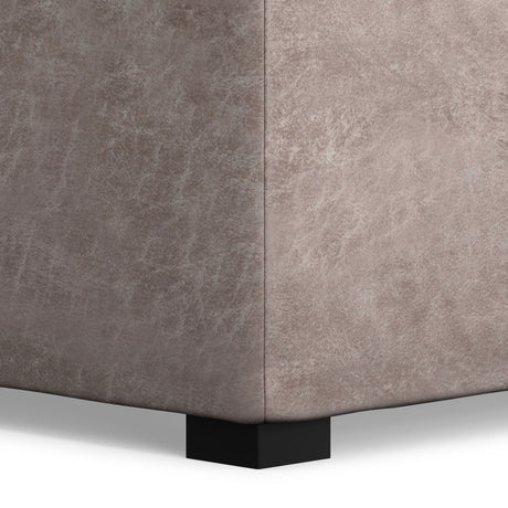 Avalon - Square Coffee Table, Storage Ottoman - view 43