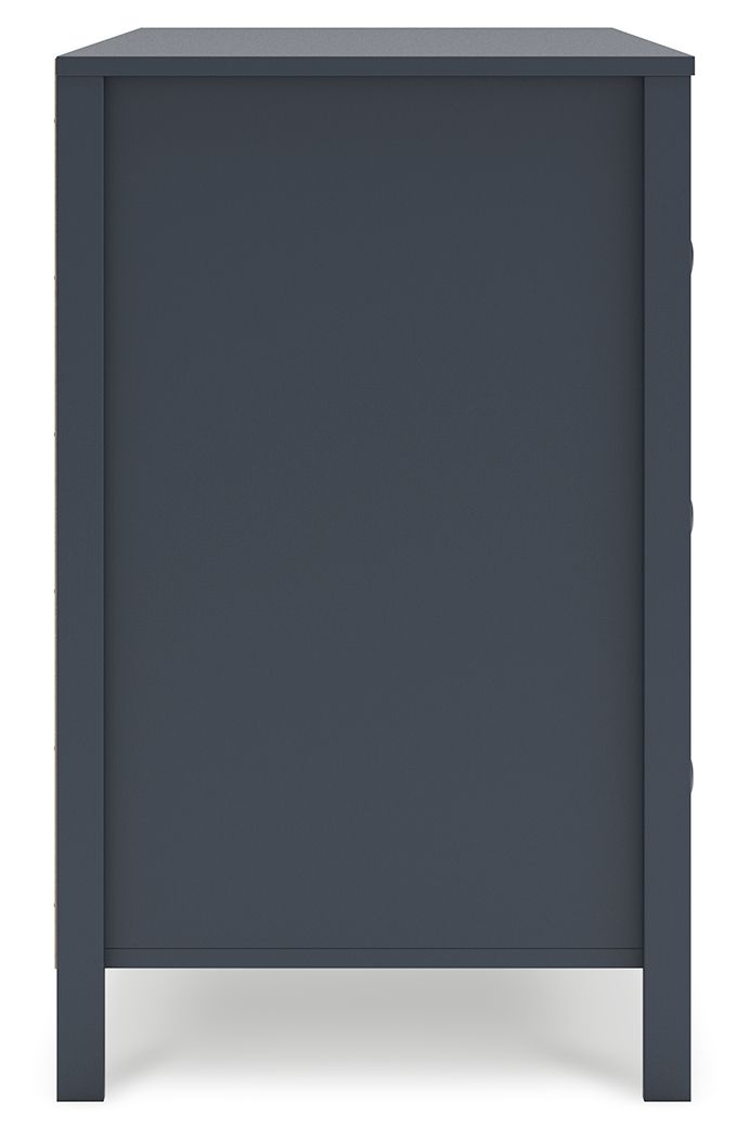 Simmenfort - Navy Blue - Six Drawer Dresser by Signature Design by Ashley® | Bel Furniture