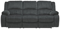 Draycoll - Reclining Sofa Dark Gray by Signature Design by Ashley® | Bel Furniture