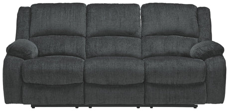 Draycoll - Reclining Sofa Dark Gray by Signature Design by Ashley® | Bel Furniture