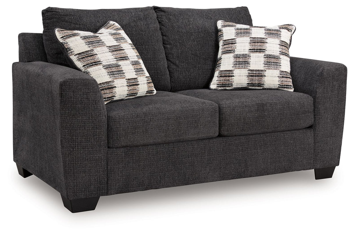 Loreo - Loveseat - Ebony