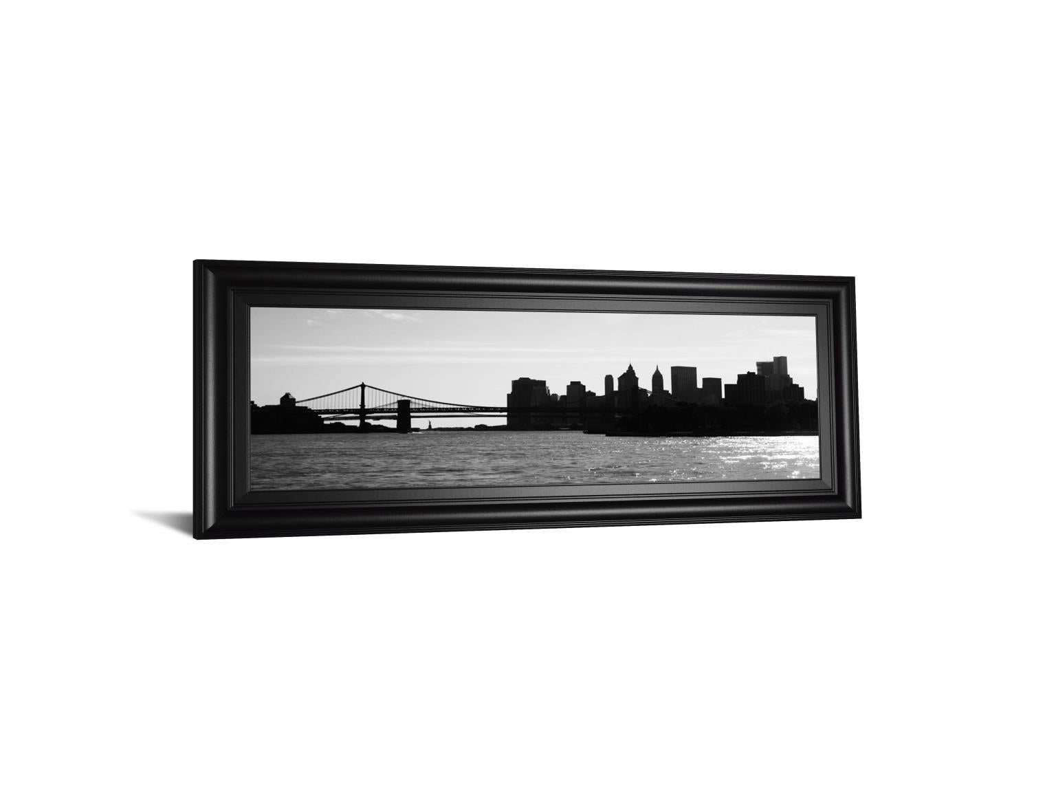 Ny Scenes I By Jeff Pica - Framed Print Wall Art - Black