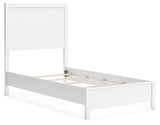 Binterglen - Twin Panel Bed - White