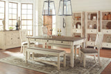 Bolanburg - Beige - Large UPH Dining Room Bench by Signature Design by Ashley® | Bel Furniture