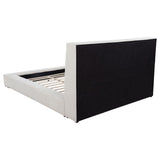 Dreux - Upholstered Panel Platform Bed