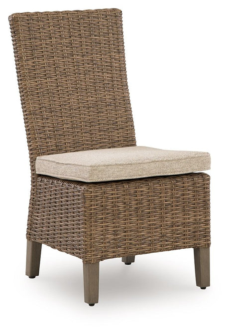 Laguna Heights - Side Chair With Cushion (Set of 2) - Beige - view 3